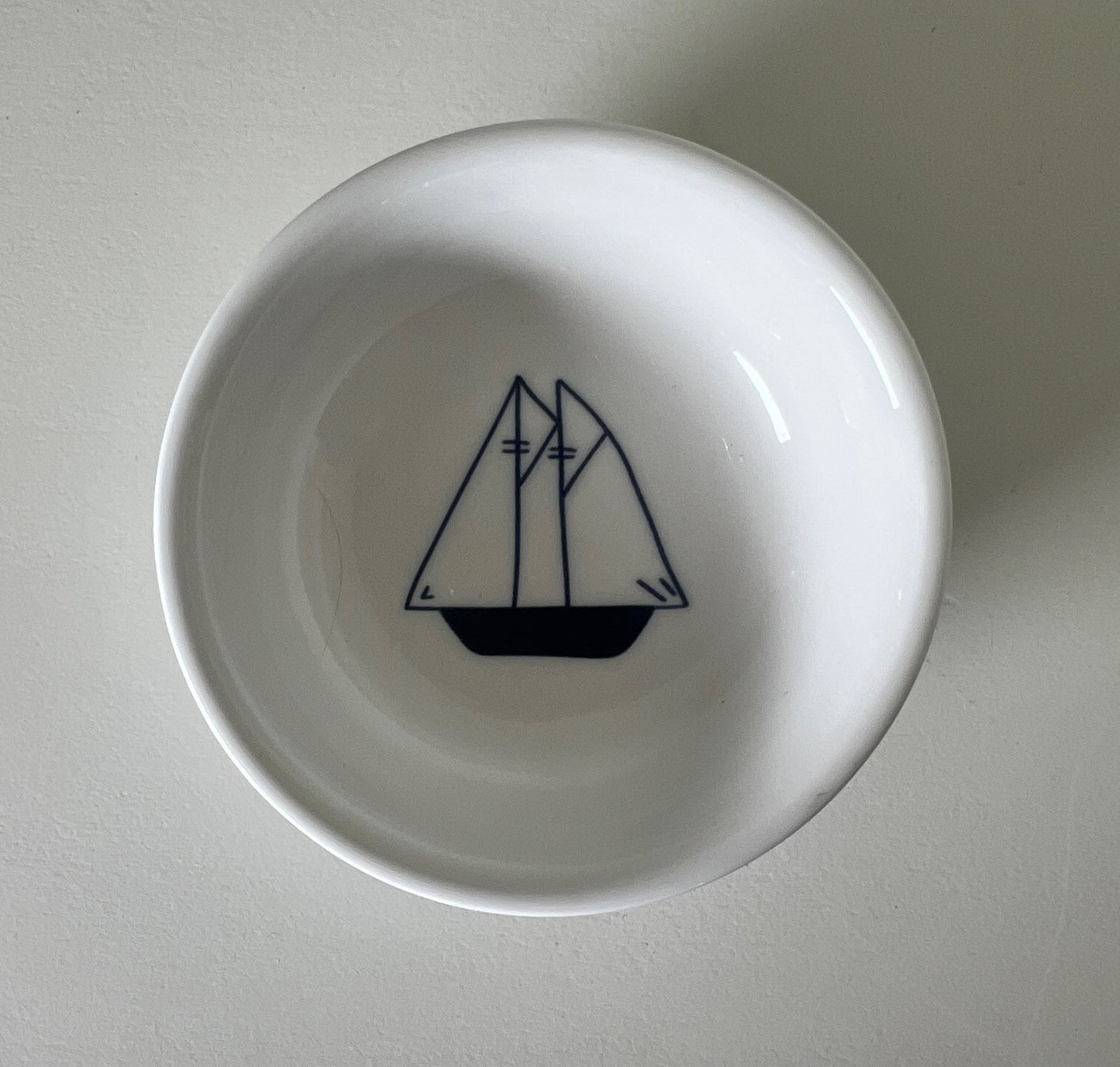 Small Sailboat Dish