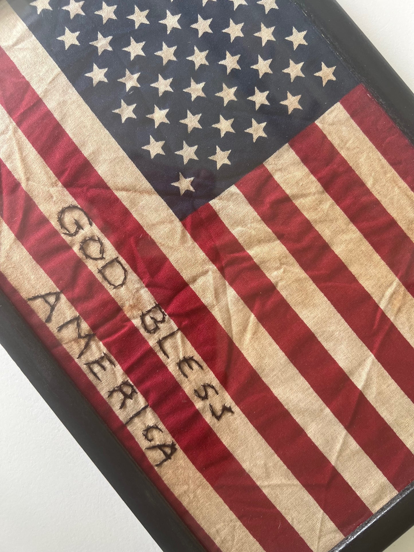 Framed American Flag