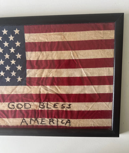 Framed American Flag