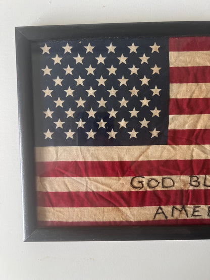 Framed American Flag