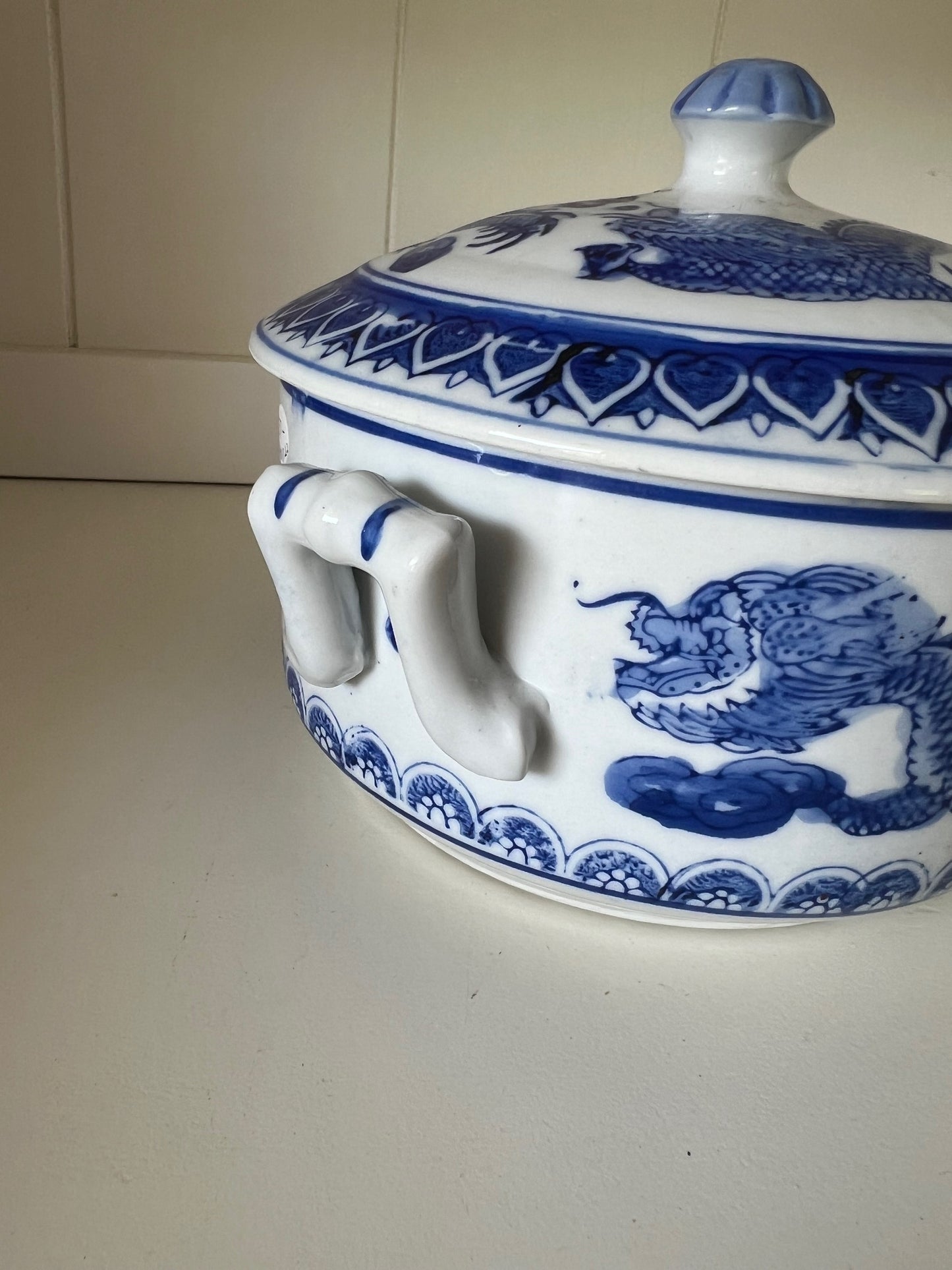 Blue and White Pot