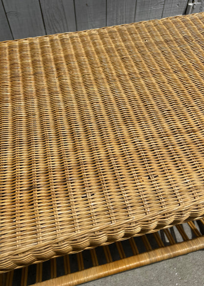 Rattan Side Table